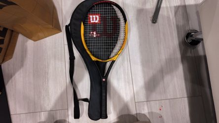 Wilson Hammer 5.0 Titanium Tennis Racket 4 3/8 with Case