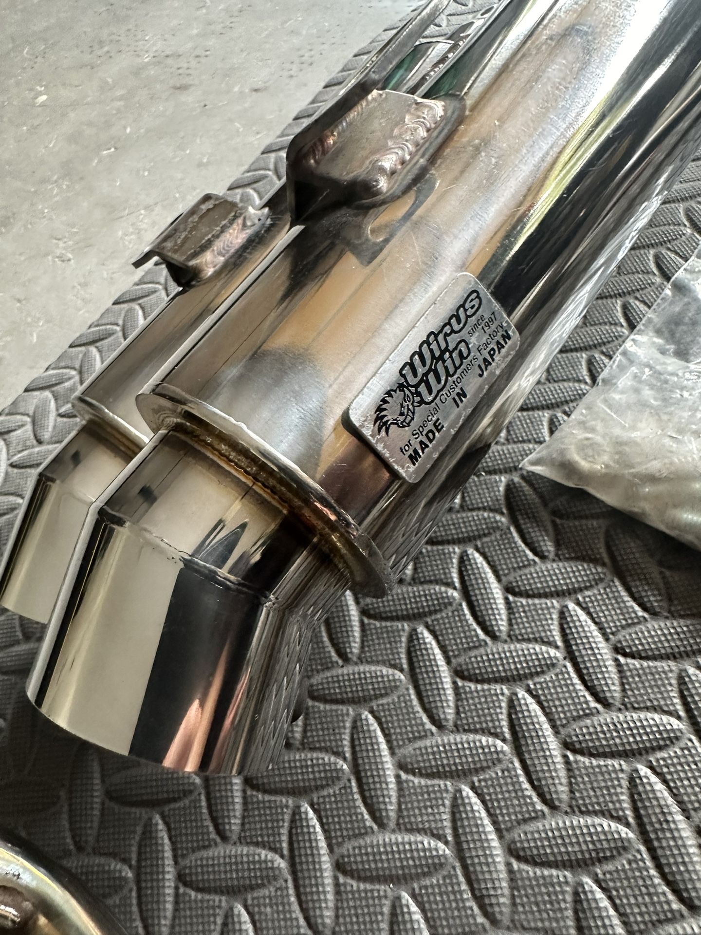 2014 - 2016 honda grom wirus win atomic exhaust RARE