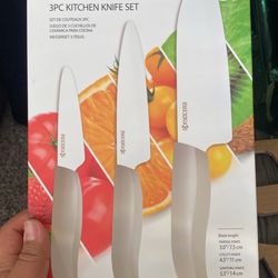 Kyocera Ceramic 3 Pc Knife Set