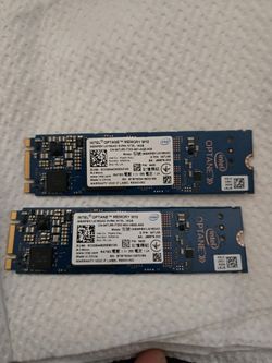 Intel Optane NVME's