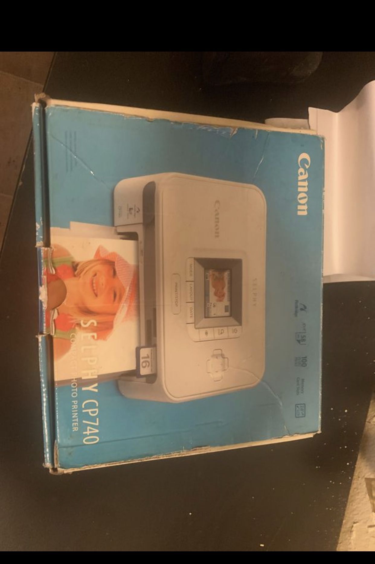 Brand new Canon Selphy photo printer $30