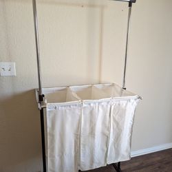Rolling Laundry Cart With Sorter