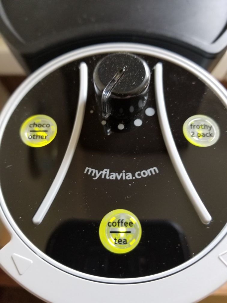 Flavia Fusion Coffee Maker Drink Station J10NBK Not working