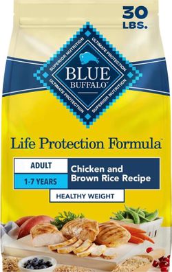 30lb Blue Buffalo Chicken and Brown Rice Dog Food