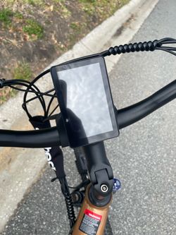 Electric Bike with full display