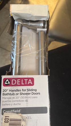 20” Handles for sliding bathtub or shower doors