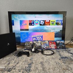 Playstation 4 With TV (Included)