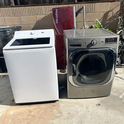 LG Brand New Washer And LG Used Dryer