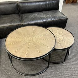 Nesting Coffee Table Set Of 2