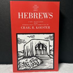 Hebrews Anchor Yale Bible 36 - Craig R. Koester - Paper Back 2010 Commentary