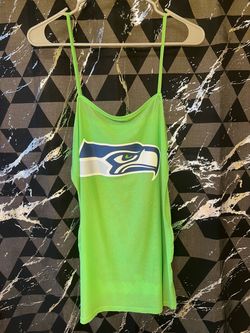 Seattle Seahawks Mesh Cami Mini Dress