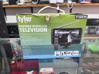 Tyler TTV701 7" Portable Widescreen Digital LCD TV WORKS USB/SD AC/DC