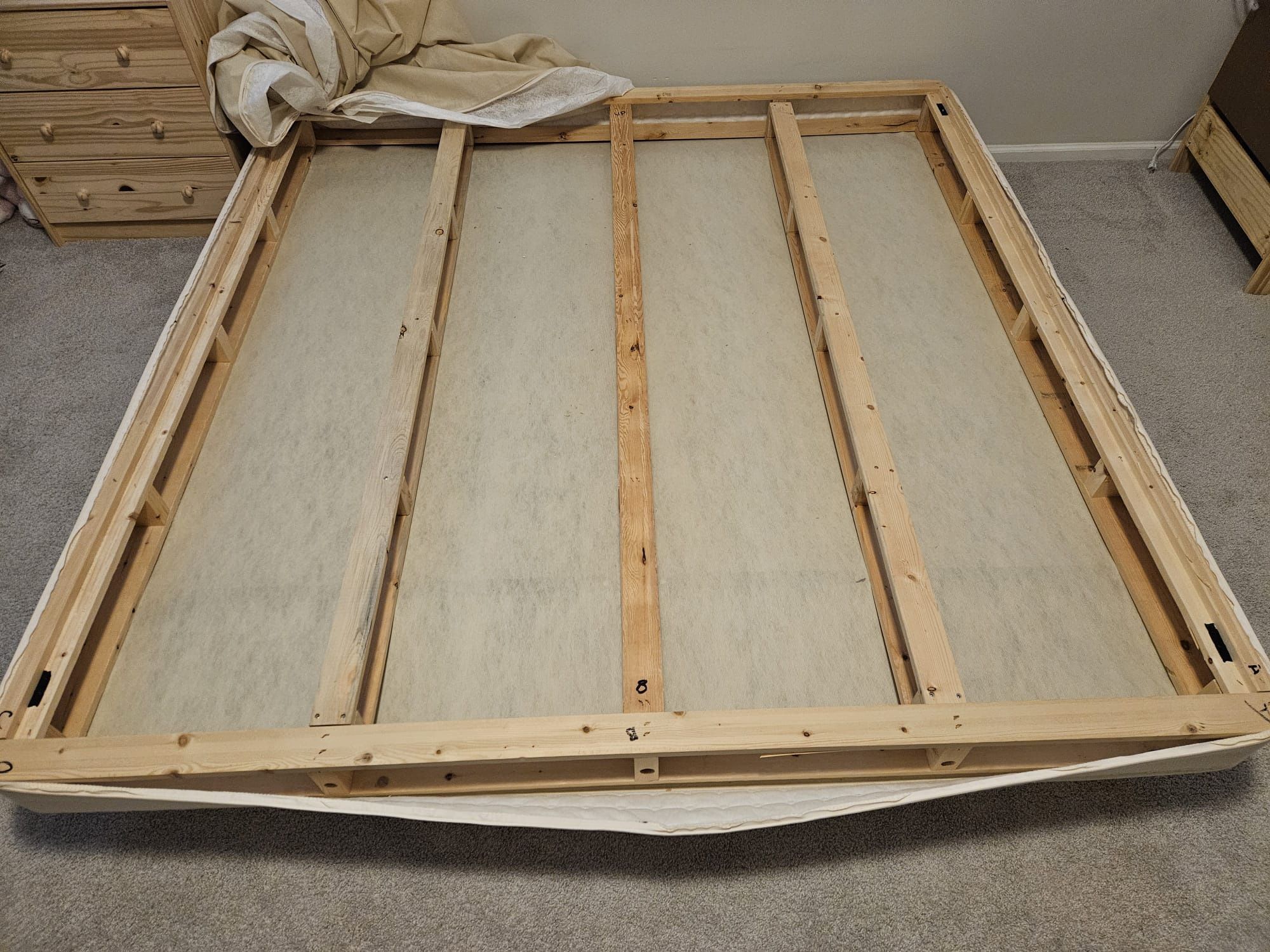 King Bed Frame And Foundation 