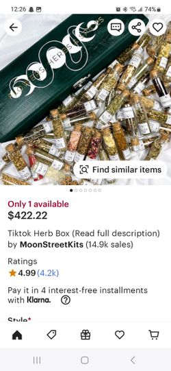 TikTok Herb Box