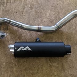 We got a 04-05 TRX 450r Monster pipe for sale