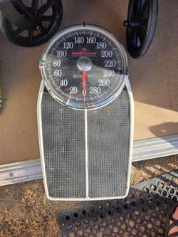 Large Vintage Scale