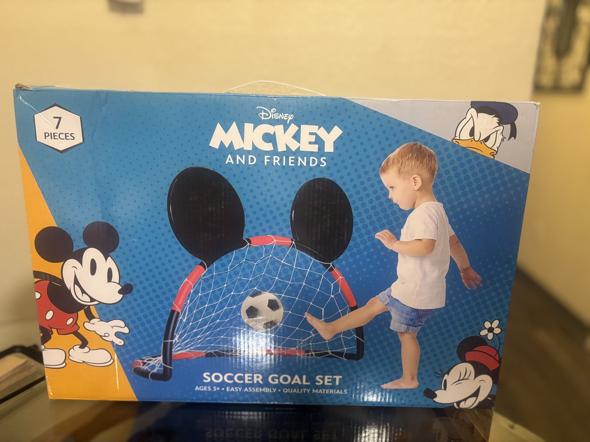 New Mickey Mouse Soccer Set