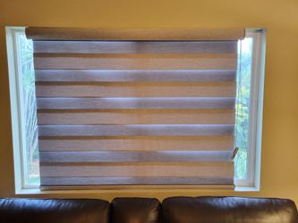 Levolor custom banded zebra shades