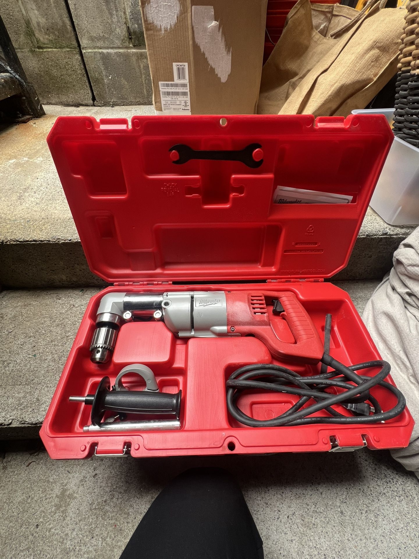 Milwaukee 1/2” Right Angle Drill ($100) Damn Near New