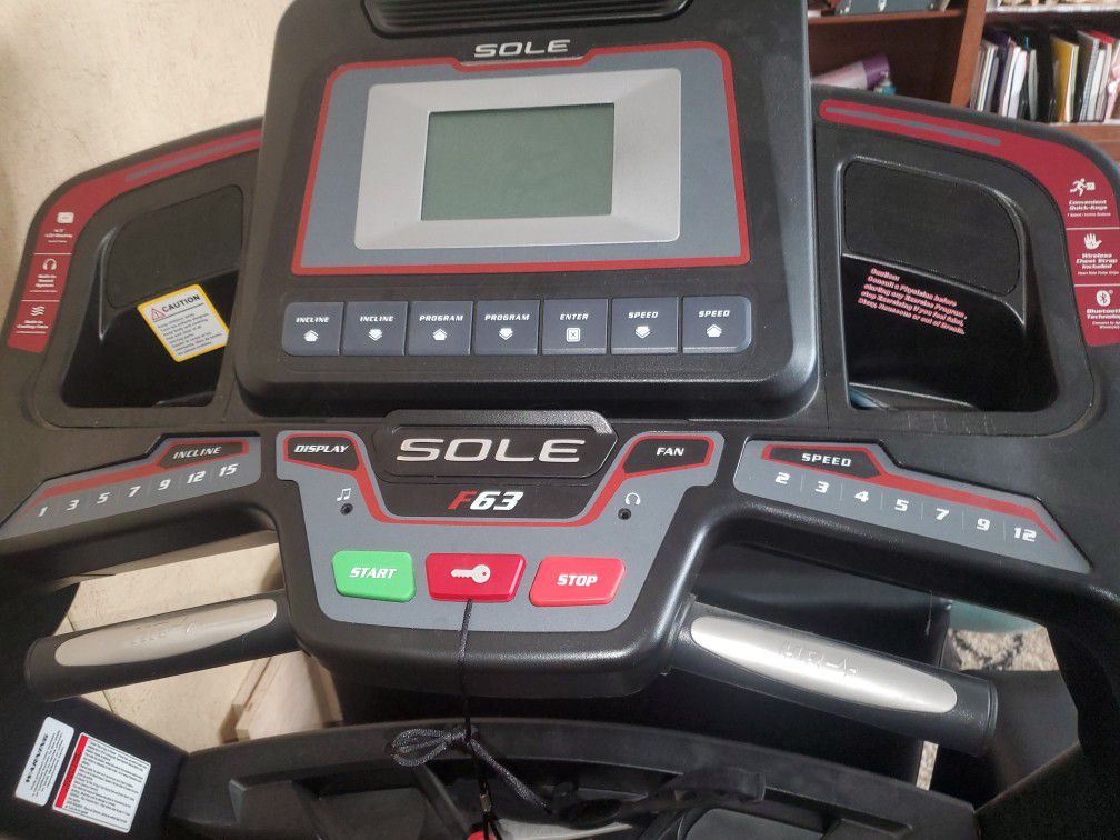 Sole f63 treadmill
