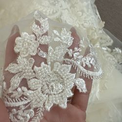 Cathedral veil ivory