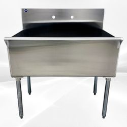 NSF 36 inches Commercial Utility Sink S13621B