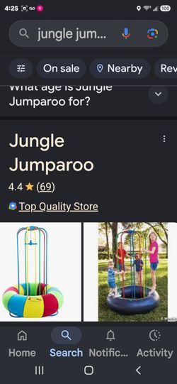 JUNGLE JUMPAROO LARGE