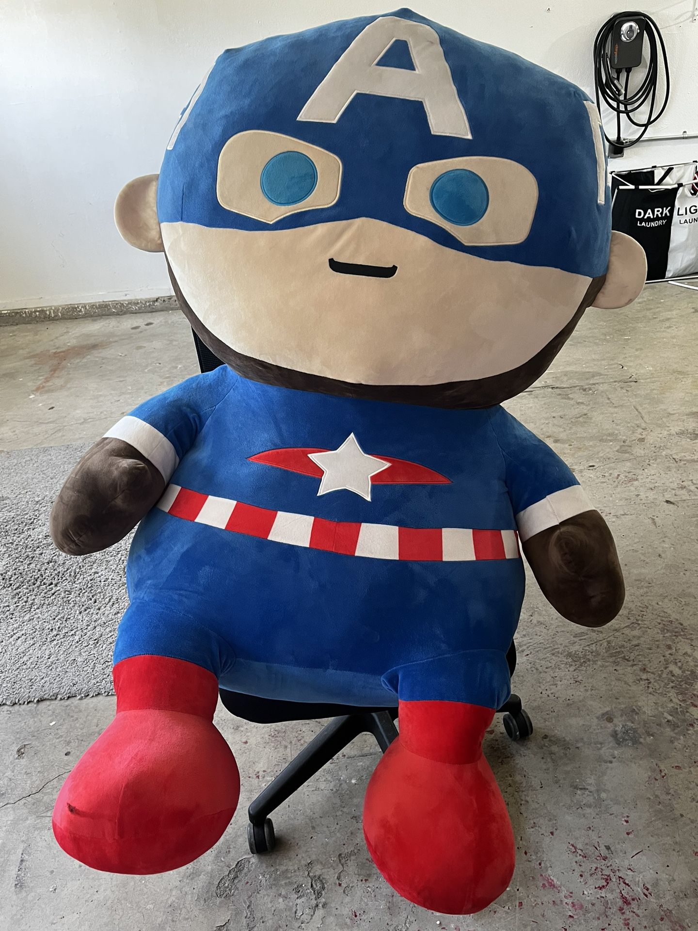 Giant Captain America Plush Toy 