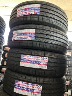 ‼️✔️255/65/18 vendo set de llantas nuevas América