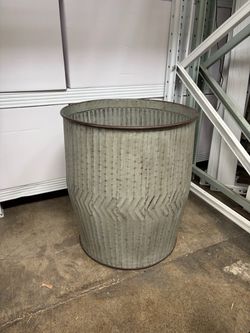 Large Metal Bin