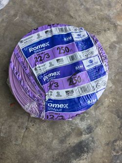 Romex 12/3 cooper