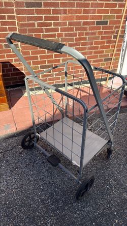 Folding Shopping Cart with Wheels