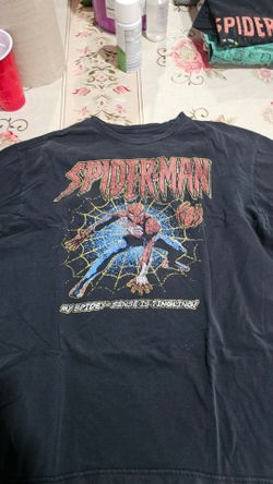 black Marvel t-shirt