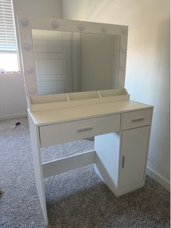 White Vanity