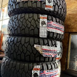 ‼️🚨vendo Set De Llantas Lt 265 75 16 American R/T Tires 