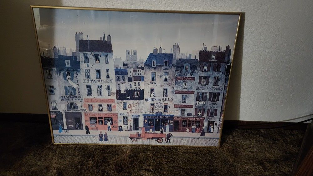 Michel DelaCroix Framed Poster Print