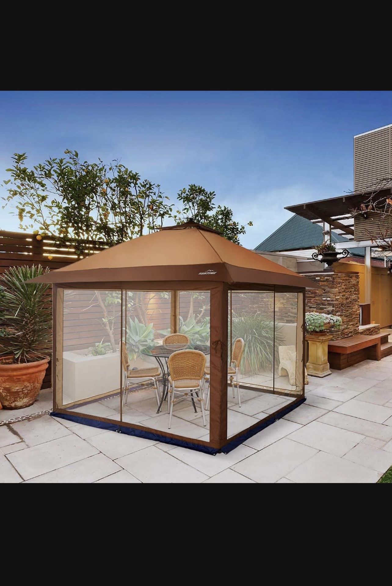 Outdoor Canopy With Bug Shield Net. Party, Gathering Baby Shower Or For Vehicle Car Canopy Garage Outdoor Shade Fun Summer Party ? 