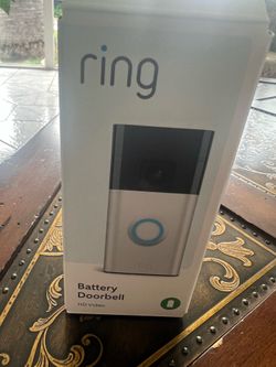 Ring doorbell