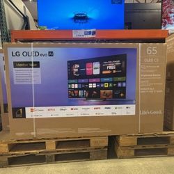 65 “ LG smart 4K EVO OLED HDR 144HZ C5 65C5 TV 