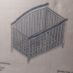 Baby Crib with Mattress 