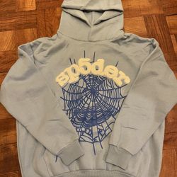 Sky Blue Spider Hoodie 