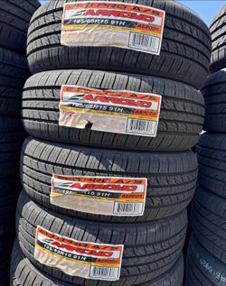 195/65/15 Arroyo Selling a set of new tires with a 50,000-mile warranty ✅🤩
