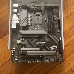 MSI MPG Z490 Gaming Carbon WiFi & I710700k CPU