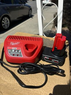 M12 Battery With Charger Brand New 