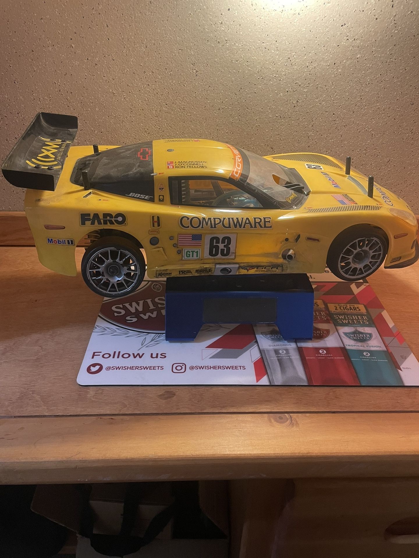 FW-06 Corvette C6-R w/GXR15 1/10 GP 4WD Readyset RTR 33202