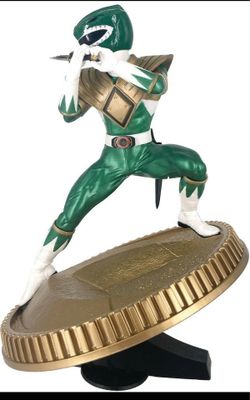 Green Ranger PVC statue