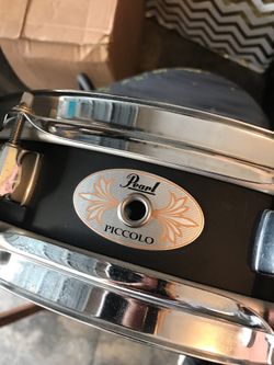 Pearl Piccolo Snare - Black