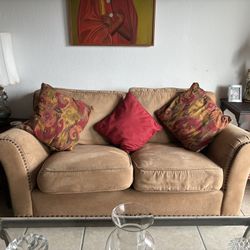 Couch With Pillows 