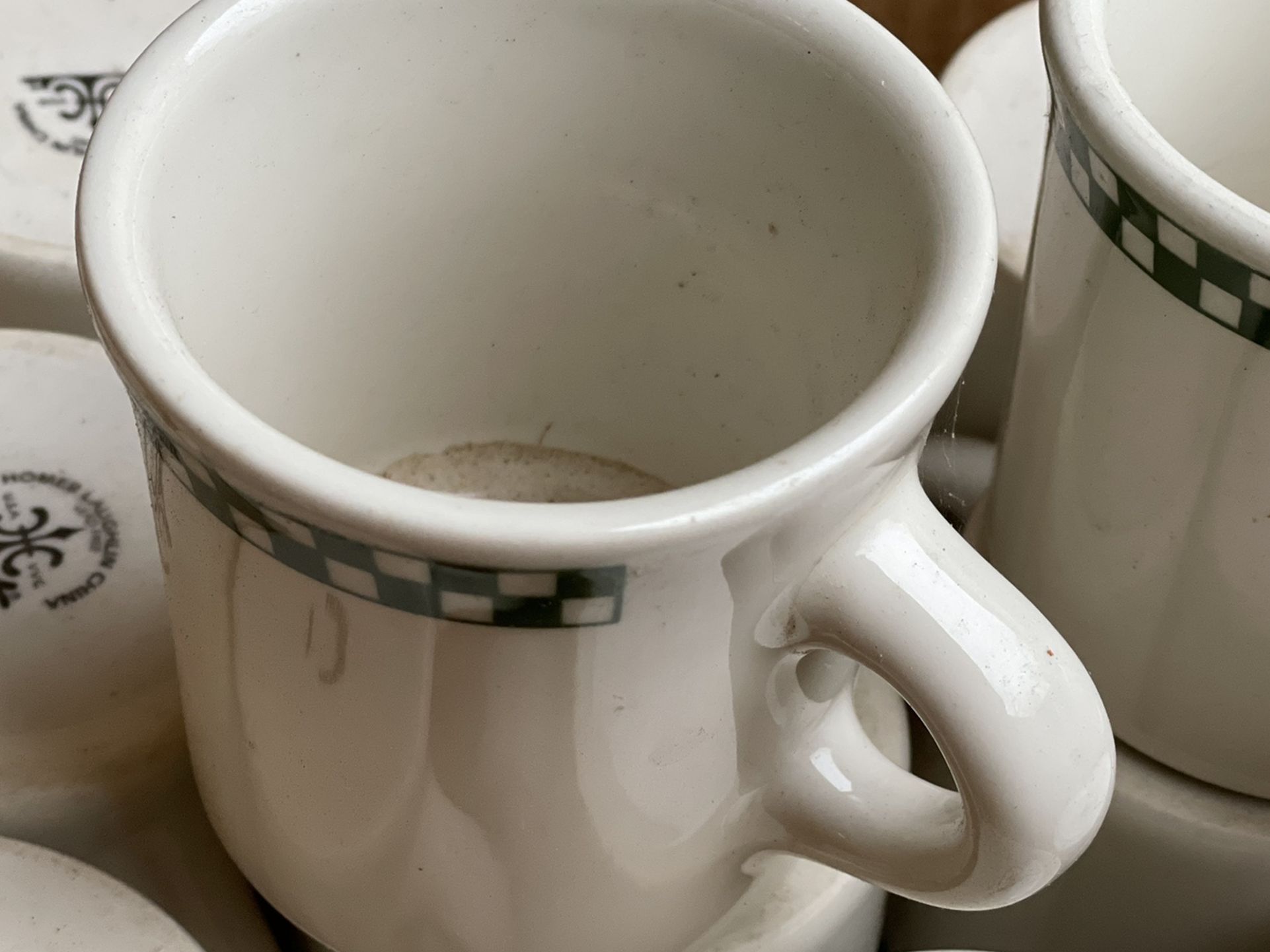 Homer Laughlin China Mugs Set