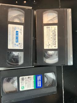 VHS tapes for sale – $2 each 📼